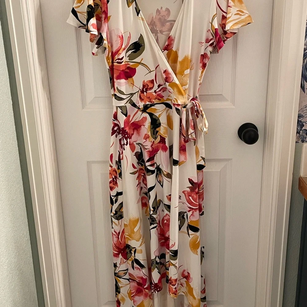 Fortune + Ivy Floral Maxi Dress - Picture 2 of 8